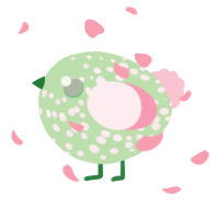 A gluppy and rose chicken with a speckle pattern