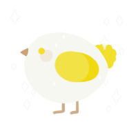 A white and yellow chicken