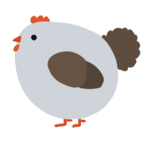 A mist and bark chicken
