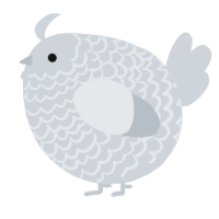 A mist chicken with a lace pattern