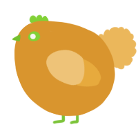 A orange and honey chicken