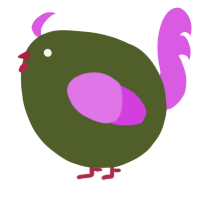 A olive and orchid chicken