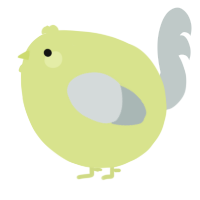 A lemon and silver chicken