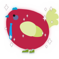 A crimson and lemon chicken