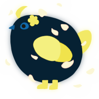 A tumblr and yellow chicken
