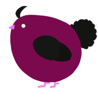 A wine and black chicken
