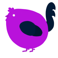 A amethyst and tumblr chicken