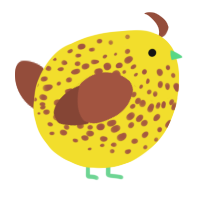 A yellow and russet chicken with a speckle pattern