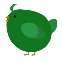 A leaf and viridian chicken