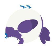 A white and overcast chicken with a head pattern