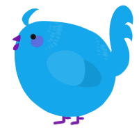 A sky chicken with a neck-band pattern