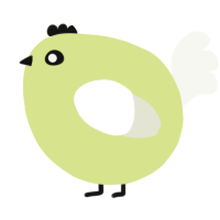 A lemon and white chicken
