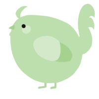 A gluppy chicken
