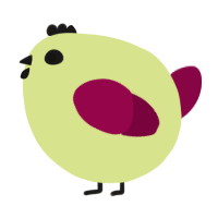 A lemon and maroon chicken