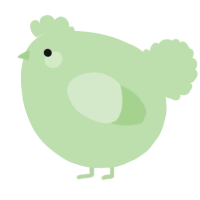 A gluppy chicken