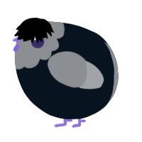 A cream and grey chicken with a head pattern