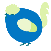 A sapphire and apple chicken