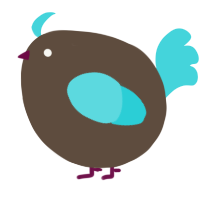 A bark and aqua chicken