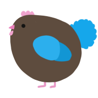 A bark and sky chicken