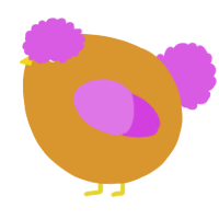 A orange and orchid chicken