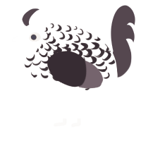 A olive and gluppy chicken with a half-lace pattern