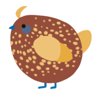 A russet and honey chicken with a speckle pattern