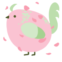 A rose and gluppy chicken with a neck-speckle pattern