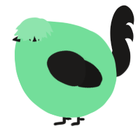 A spring and sable chicken