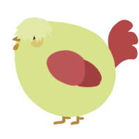 A lemon and red chicken