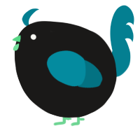 A sable and sea chicken