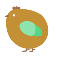 A gold and spring chicken