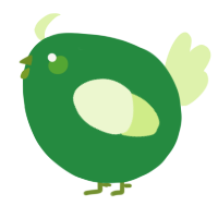 A viridian and apple chicken