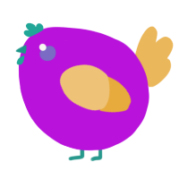 A amethyst and honey chicken