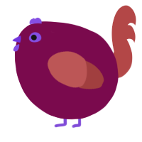 A wine and red chicken