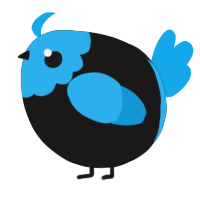 A sable and sky chicken with a head pattern