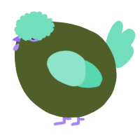 A olive and mint chicken