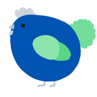 A ultramarine and spring chicken