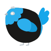 A sable and sky chicken with a head pattern