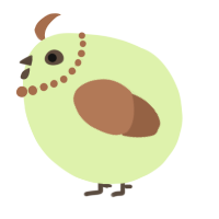 A apple and brown chicken