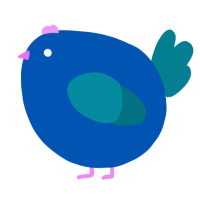 A ultramarine and sea chicken