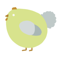 A lemon and silver chicken