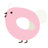 A rose and white chicken