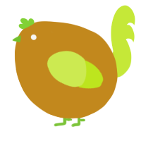 A ochre and lime chicken