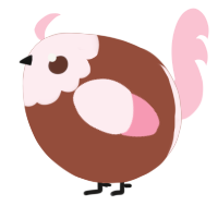 A russet and rose chicken with a head pattern