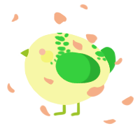 A cream and viridian chicken with a neck-speckle pattern