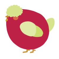 A crimson and lemon chicken