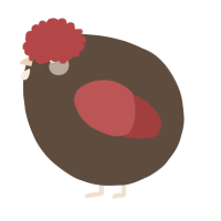 A bark and red chicken
