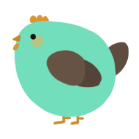 A mint and bark chicken