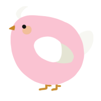 A rose and white chicken