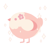 A rose chicken with a head pattern